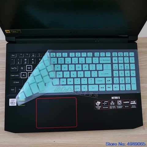 Laptop Keyboard Cover skin for Acer Aspire Nitro 5 AN515-55 AN515-54 15.6-inch  AN715-51 AN715-52 17.3'' Predator Gaming 2022 ► Photo 1/6