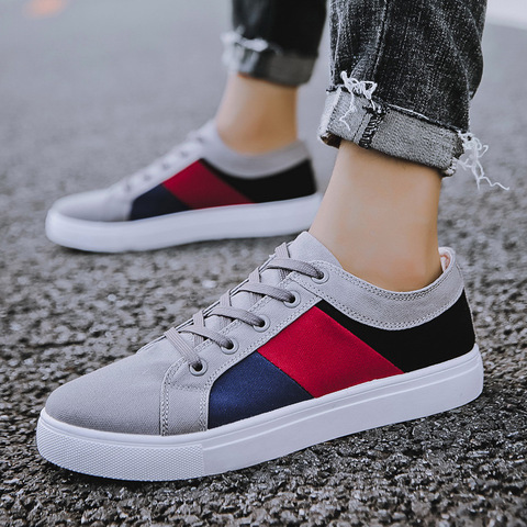 Comfort Sneakers For Men Canvas School Sports Shoes Boys Casual Sport Shoes Man Sneakers Big Size 45 46 47 Shoes ► Photo 1/6