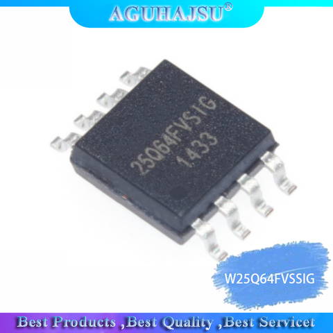 10pcs/lot W25Q64FVSSIG SOP8 W25Q64 SOP 25Q64FVSSIG 25Q64FVSIG W25Q64FVSIG SOP-8 25Q64 SMD new and original ► Photo 1/1