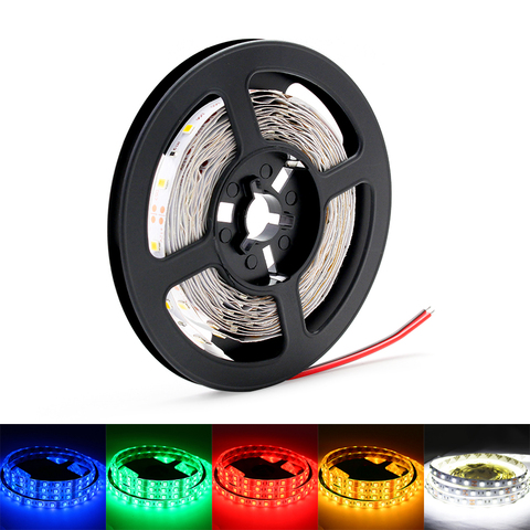 DC 12V RGB LED Strip Light Waterproof SMD 2835 1 - 5 M  60LED/M RGB 12 V Led Strips Light Waterproof TV Backlight Living Room ► Photo 1/6