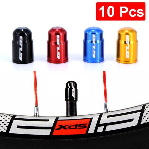 10pcs Aluminum Bicycle Tire Valve Caps Universal Bike Motorcycle Car Valve Cap Schrader/Presta Tire Valve Protector Accessories ► Photo 1/6