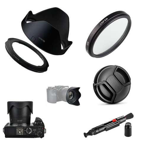 4 in 1 Kit 67mm UV Filter & Lens Hood Cap Cleaning Pen Adapter ring for Canon Powershot SX70 SX60 SX50 HS G3X Digital Camera ► Photo 1/6