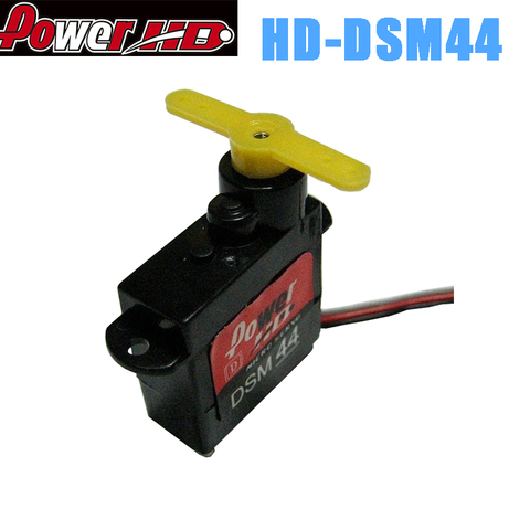 Power HD DSM44 4.4G 1.6kg/5.8g 20T W/ Metal Gears Micro Digital Servo for F3P/ EPP/ KT Planes ► Photo 1/4