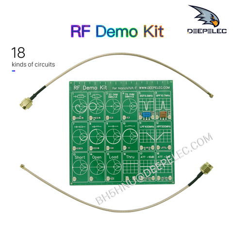 RF Demo Kit NanoVNA RF VNA test board filter attenuator ► Photo 1/6