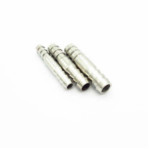 6mm 8mm 10mm 12mm 13mm 14mm 15mm 16mm 17mm 18mm 19mm 20mm Hose Barb Straight Two Way 304 Stainless Steel Pipe Fitting Connector ► Photo 1/4
