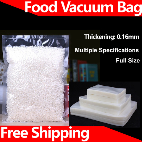 Food Vacuum Bag Vacuum Seal Bags 16(S) Commercial Vacuum Bag Plastic Packaging Bag Smooth Surface Plastic Food Vacuum Sealer Bag ► Photo 1/6