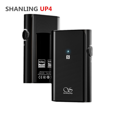 SHANLING UP4 Amplifier Bluetooth 5.0 Balanced Output Dual ES9218P DAC/AMP Portable HiFi CSR8675 Headphone Amplifier ► Photo 1/6