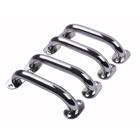 Marine Boat Yacht Accessories 4 Pieces 316 Stainless Steel Boat Handrail Marine Rail Grab Handle ► Photo 1/5