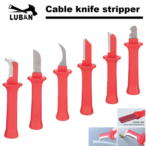 Cable Knife Stripper Patent Wire Stripping Tools Pliers Blade 31HS 32HS 33HS 34HS 35HS 36HS Peeling Knife ► Photo 1/6