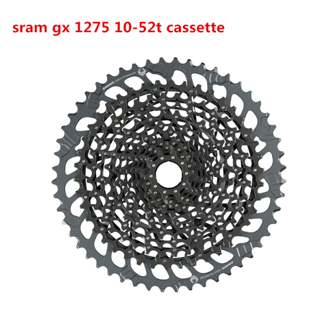 SRAM GX EAGLE 12S XG 1275 Cassette 12 SPEED MTB bicycle bike freewheel 10-50T/10-52T Freewheel only fits XD hubs ► Photo 1/6