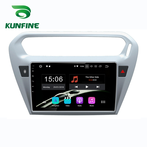 Car Stereo for Peugeot 301 CITROEN Elysee 2013-2022 Octa Core Android 10.0 Car DVD GPS Navigation Player Deckless Radio wifi ► Photo 1/6