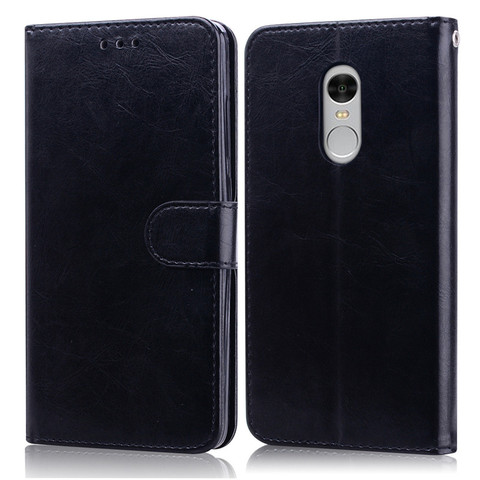 Xiaomi Redmi Note 4 Case Leather Flip Case For Xiaomi Redmi Note 4 Global wallet coque for funda redmi note 4X phone cases ► Photo 1/6