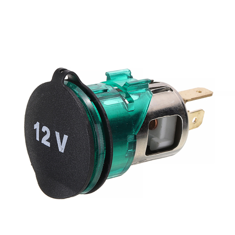 1pc Green 12V Car Cigarette Lighter High Quality Car Power Socket Outlet For Volkswagen VW ► Photo 1/6