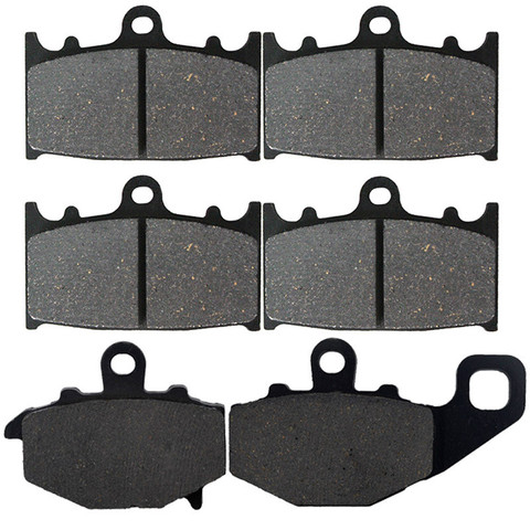 Motorcycle Front Rear brake Pads for Kawasaki ZR400 ZR 400 Zephyr 97-01 ZZR400 ZZR 400 ZX400 ZZR600 ZZR 600 ZX600 93-07 ► Photo 1/6