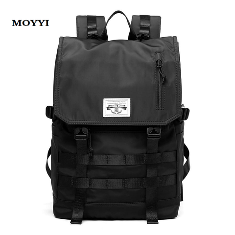 MOYYI Molle Shockproof Travel Backpack Men Travel Dairy Hangout Lightweight Large Capacity Male Mochila Anti-Theft Backpacks ► Photo 1/6