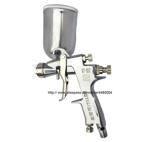 W-80 gravity spray gun air spray gun 1.0mm 300CC professional auto spraying ► Photo 1/6