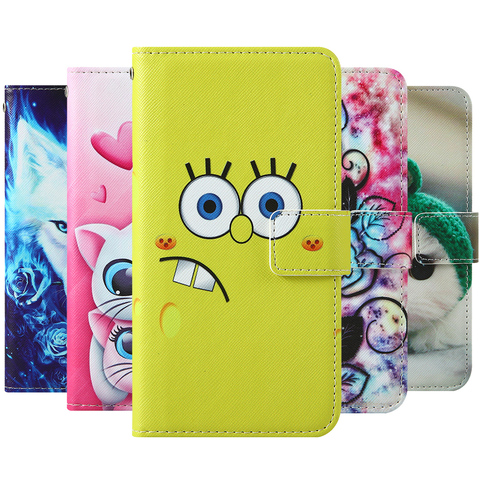 For Tecno Camon i Sky 3 POP 2S Spark 3 Pro 16+2 16+1 TP-Link Neffos C7s X20 Pro C7 Lite Flip wallet Leather Phone Case Cover ► Photo 1/4