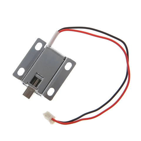 Electronic Lock Catch Door Gate 12V 0.4A Release Assembly Solenoid Access   ► Photo 1/6