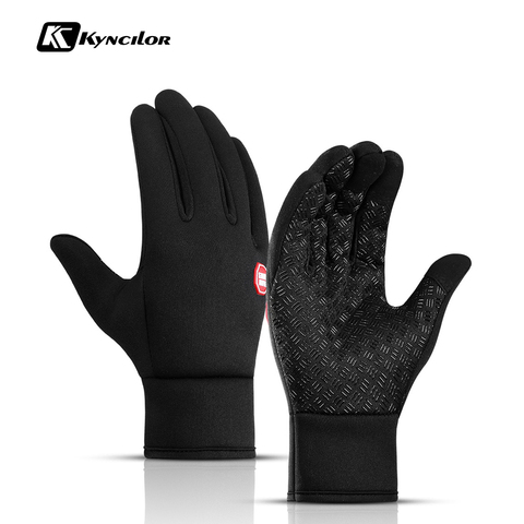 Winter Outdoor Sports Running Glove Warm Touch Screen Gym Fitness Full Finger Gloves For Men Women Knitted Magic Gloves ► Photo 1/6