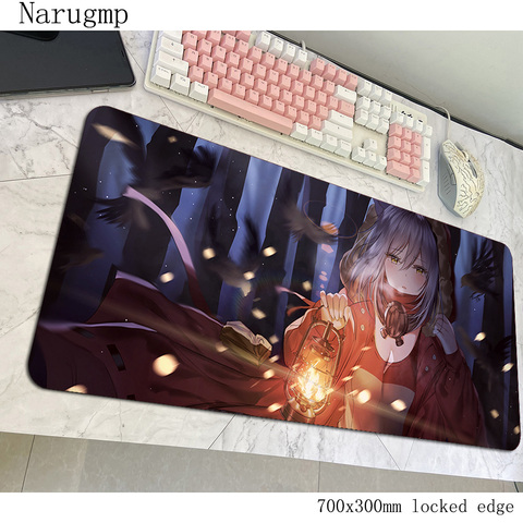 Arknights padmouse thick accessory locked edge mouse pad anime gaming esports mats keyboard mouse mat gamer ► Photo 1/5