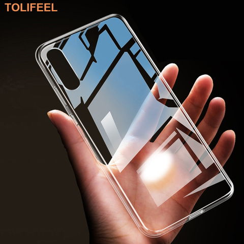 TOLIFEEL Case For Huawei Honor 9X Pro 9 X Soft Silicone TPU Clear Fitted Bumper Cover For Huawei Honor 9X Transparent Back Case ► Photo 1/6