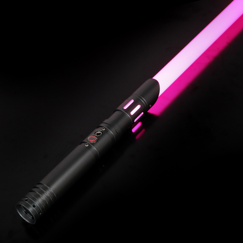 LGT Lightsaber -Metal Hilt Force FX Heavy Dueling Light Saber Infinite Color Changing with 9 Sound Fonts Sensitive Smooth Swing ► Photo 1/6