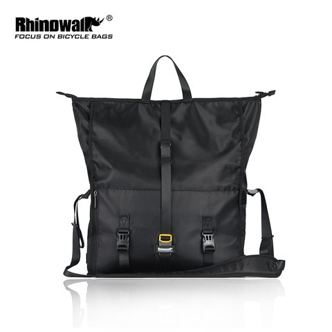 Rhinowalk 25L Multifunction Riding Messenger Bag for Riding Working Travel Business Trip Portable Pannier Bag Travel Cycling Bag ► Photo 1/6