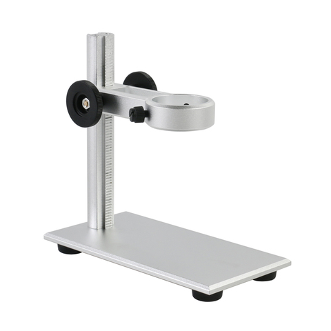 Universal Aluminum Alloy USB Digital Electronic Microscope Stand Adjustable Holder Bracket Lifting with LED bottom lighting ► Photo 1/6
