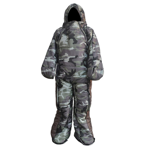 Adult Lite Wearable Sleeping Bag Warming for Walking Hiking Camping Outdoor  &T8 ► Photo 1/6