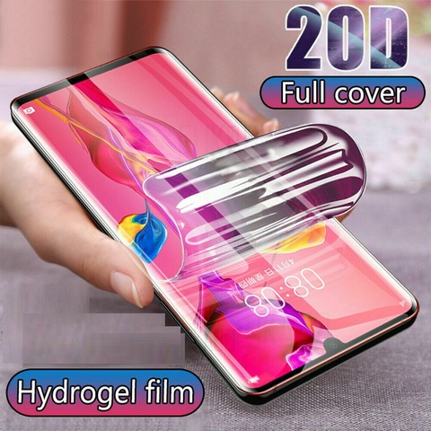 High-quality Full Cover For Blackview A60 A80 Pro Screen Protector Hydrogel Film Protective Film For Blackview A60 Not Glass ► Photo 1/6