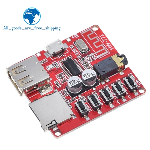 TZT New Bluetooth decoder board MP3 lossless car speaker amplifier modified Bluetooth 4.1 circuit board ► Photo 1/6