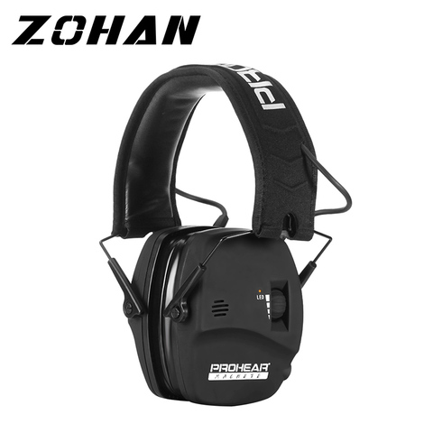 ZOHAN Electronic Shooting Ear Muffs Ear Protection Noise Reduction Sound Amplification Professional for Hunting Defender NRR22 ► Photo 1/6
