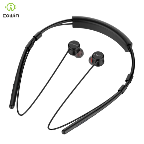 cowin HE6 Wireless Earphones Bluetooth 5.0 Headset Sports Earbuds for Running Built-in Mic with Magnetic Connection ► Photo 1/6