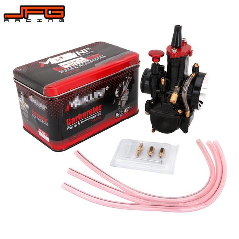 2T 4T Universal Koso OKO Motorcycle Carburetor Carburador 21 24 26 28 30 32  34mm With Power Jet For Racing Moto - AliExpress