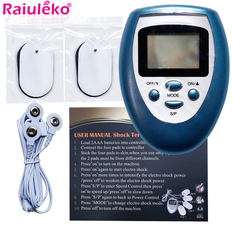 Muscle Stimulator Electronic Pulse Massager TENS EMS Machine Massager Electrical Nerve Low Frequency Physiotherapy Device ► Photo 1/6