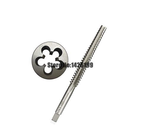 2PCS Metric Trapezoidal thread tap and Die set Tr8 Tr10 Tr12 Tr14 Tr16 Tr18 Tr20 Left hand taps Right Round dies T8 T10 T12 T14 ► Photo 1/3