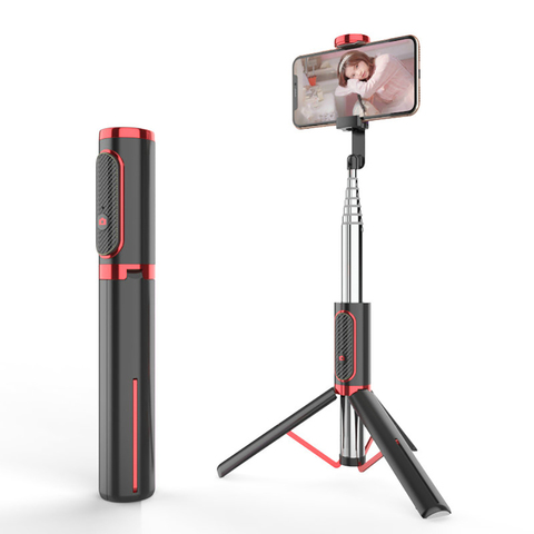 3 in 1 Mini Bluetooth Selfie Stick Tripod Aluminum Monopod Stand For Xiaomi Mi Redmi Note 9 8 7 Huawei iPhone 11 Pro Max Samsung ► Photo 1/6
