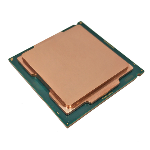 CPU Opener Cover CPU Copper Top Cover for Intel i7 3770K 4790K 6700k 7700k 8700K 9900K 10900K ► Photo 1/6