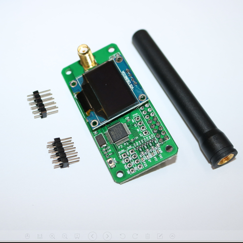 UHF&VHF MMDVM hotspot with oled and case Support P25 DMR YSF for raspberry pi ► Photo 1/5