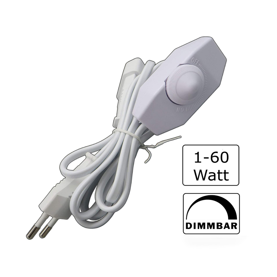 1 8m Led Dimmer Switch Cable, Table Lamp Dimmer Switch Replacement