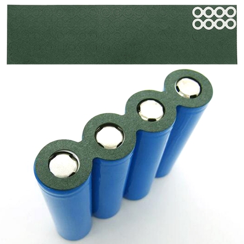 100Pcs Li-ion Battery Anode Insulation Gasket Insulator Ring for 18650 Series Li-ion Battery Anode Hollow Point Insulator Gasket ► Photo 1/5