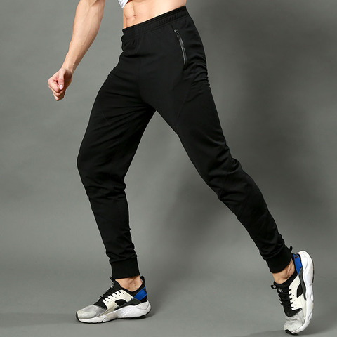 Men Running Pants Sweatpants Trousers Sport Pants Training Joggings Pants Legging Fitness Soccer Pants Jogger With Zipper Pocket ► Photo 1/6