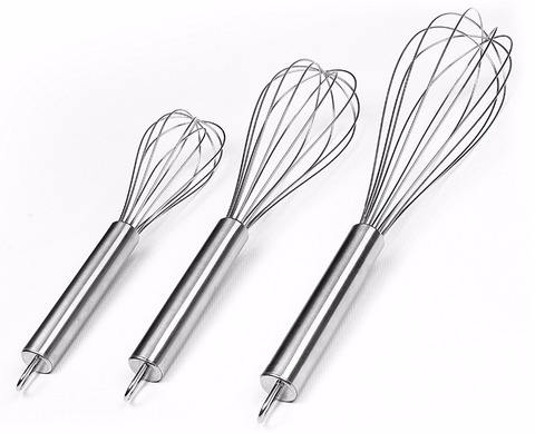 Stainless Steel Egg Beater Balloon Whisk Milk Cream Butter Whisk Mixer Stiring Blender Tool Kitchen Tools ► Photo 1/6