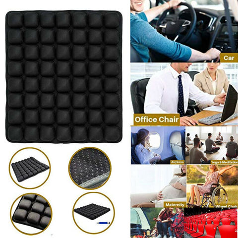 Adjustable Air Inflatable Seat Cushion Mat 5D Pressure Relief Chair Cushion Orthopedic Seat Portable ► Photo 1/6