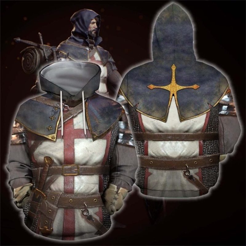 Knights templar hot sale armor hoodie