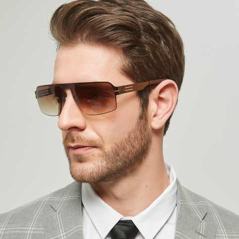 2022 High Quality Sunglasses Men Brand Designer Sun Glasses with UV400 Protection Lenses Gradient Color Driving Glasses ► Photo 1/6