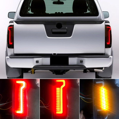 1Set For Nissan Navara D40 Frontier 2005 -2015 Car styling LED Taillight Red Rear Tail Light Brake Lamp brake light warning lamp ► Photo 1/1