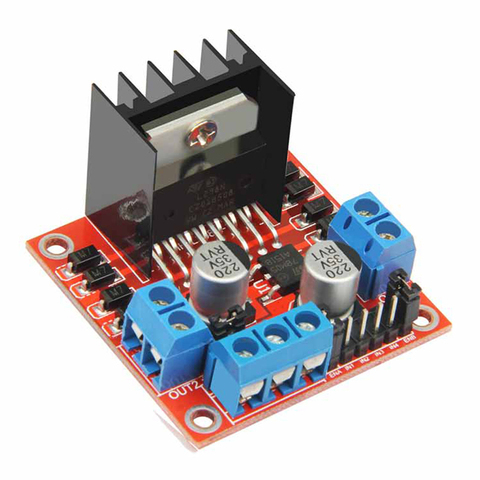 L298N driver board module L298 stepper motor smart car robot breadboard peltier High Power ► Photo 1/6