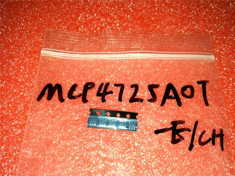 1pcs/lot MCP4725A1T-E/CH  = MCP4725A0T-E/CH MCP4725 AJ90 SOT23-6 In Stock ► Photo 1/1