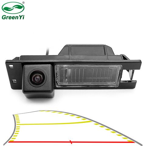 HD Vehicle Trajectory Reverse Backup Rear View Camera For Opel Astra H J Corsa Meriva Vectra Zafira Insignia FIAT Grande Buick ► Photo 1/6